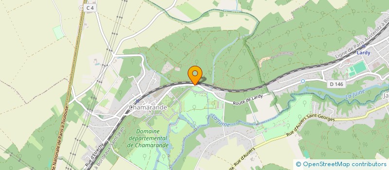 localisation de l'entreprise MONSIEUR KAORI AKITA  CHAMARANDE