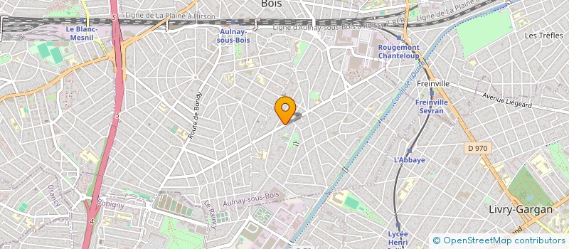 localisation de l'entreprise MONSIEUR KAOUMADI NIAKATE à AULNAY-SOUS-BOIS