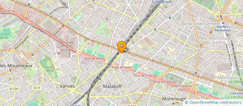 localisation de l'entreprise MONSIEUR KAOUROU CISSE  PARIS