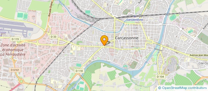 localisation de l'entreprise MONSIEUR KAOUROU DIAKITE à CARCASSONNE