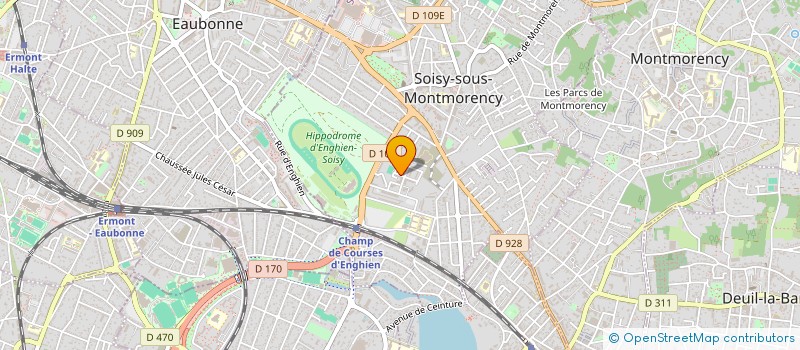 localisation de l'entreprise MONSIEUR KAOUSSOU SAKHO  LE BLANC-MESNIL