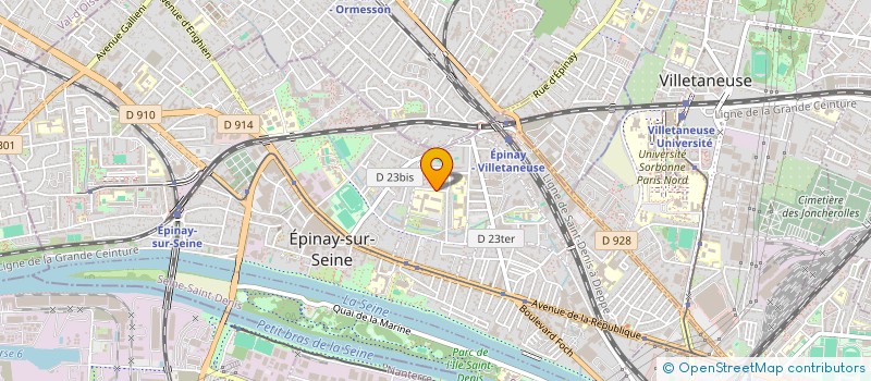 localisation de l'entreprise MONSIEUR KAPILAN THILLAINAYAGAN à EPINAY-SUR-SEINE
