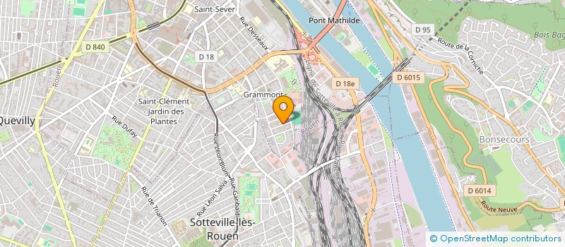 localisation de l'entreprise MONSIEUR KAPITBAFAN DJOCO  ROUEN