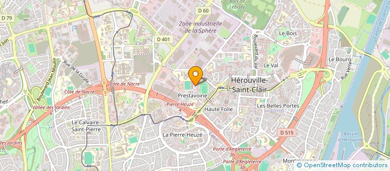 localisation de l'entreprise MONSIEUR KARAM BAIROUK  HEROUVILLE-SAINT-CLAIR