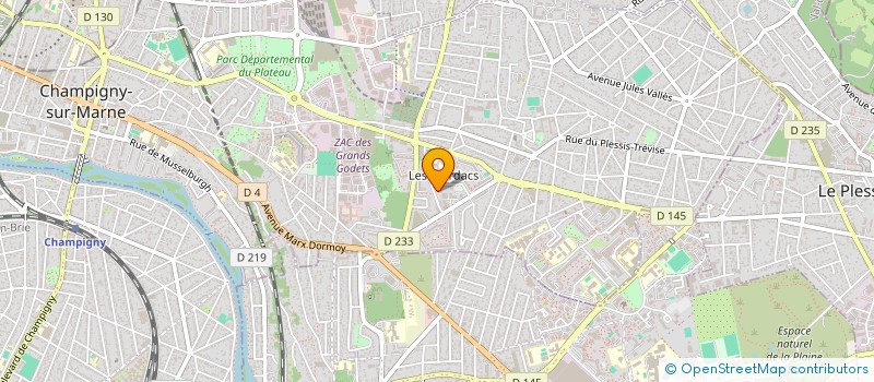 localisation de l'entreprise MONSIEUR KARAM EL ACHI  CHAMPIGNY-SUR-MARNE