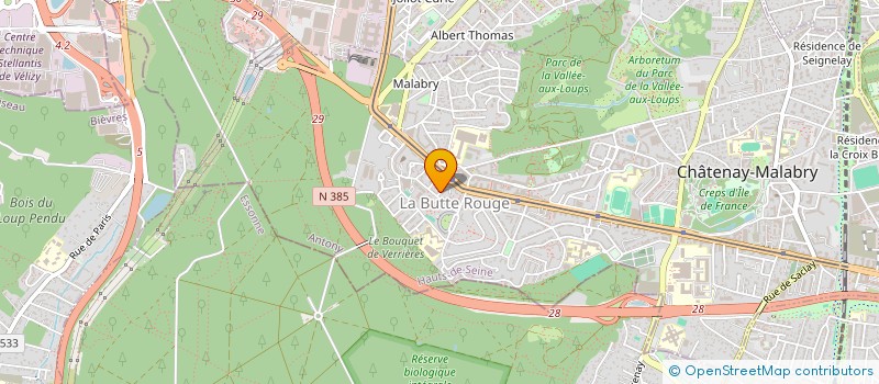 localisation de l'entreprise MONSIEUR KARAM EL HANTI  CHATENAY-MALABRY