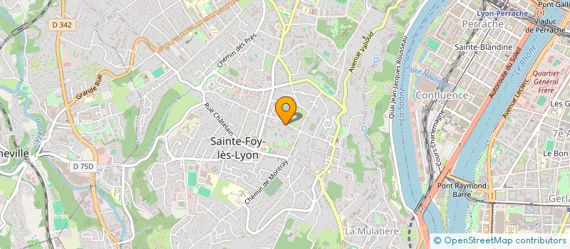 localisation de l'entreprise MONSIEUR KARAM HAJJO à SAINTE-FOY-LES-LYON