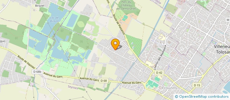 localisation de l'entreprise MONSIEUR KARAM MOKHTARI  FROUZINS