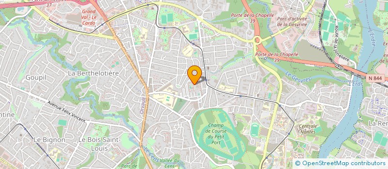 localisation de l'entreprise MONSIEUR KARAM RABEA à NANTES