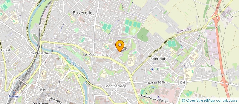 localisation de l'entreprise MONSIEUR KARAMADY DIABY  POITIERS