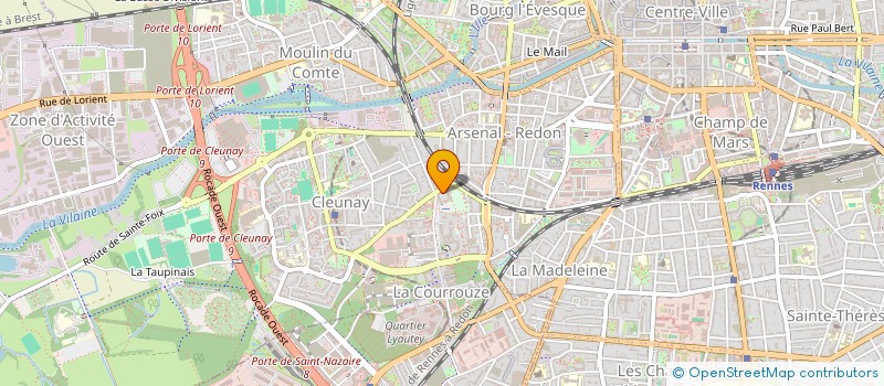 localisation de l'entreprise MONSIEUR KARAMBA DIABY  RENNES