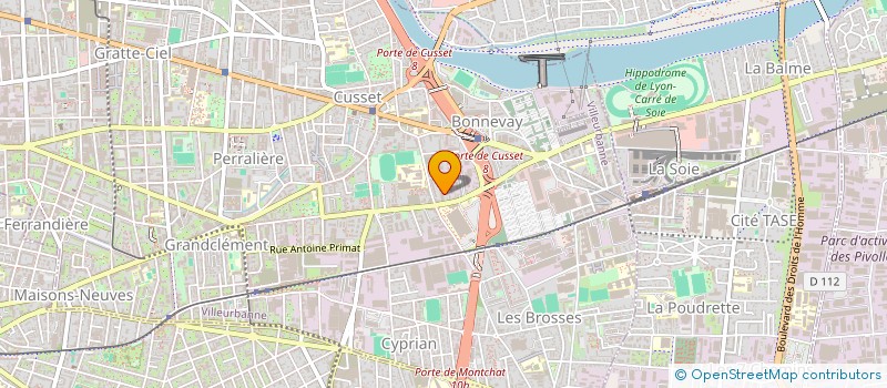 localisation de l'entreprise MONSIEUR KARAMBA DIABY  VILLEURBANNE