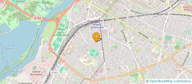 localisation de l'entreprise MONSIEUR KARAMBA DIABY à ANGERS