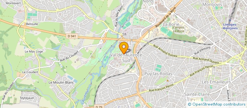 localisation de l'entreprise MONSIEUR KARAMBA DIABY à LIMOGES