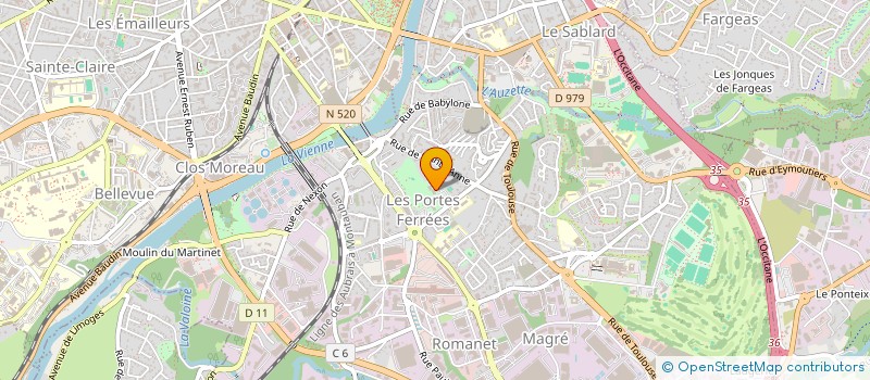 localisation de l'entreprise MONSIEUR KARAMBA DIABY à LIMOGES