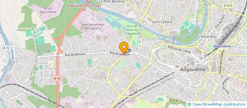 localisation de l'entreprise MONSIEUR KARAMBA DIABY à ANGOULEME