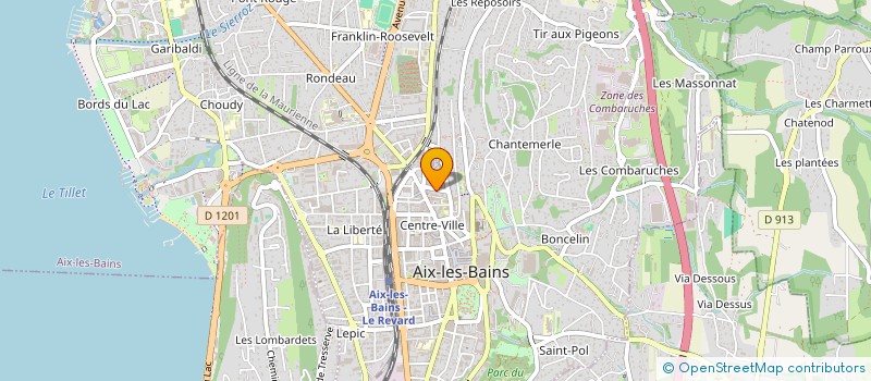 localisation de l'entreprise MONSIEUR KARAMBA DIAKARASSY à AIX-LES-BAINS