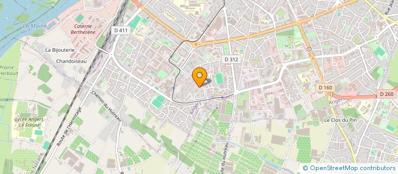 localisation de l'entreprise MONSIEUR KARAMBA DIAKHABY à ANGERS