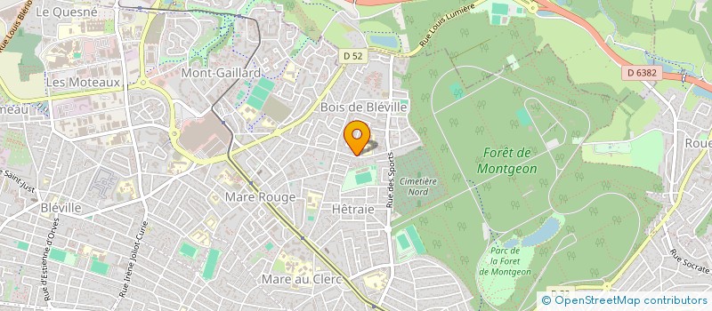 localisation de l'entreprise MONSIEUR KARAMBA GUIARASSY  LE HAVRE