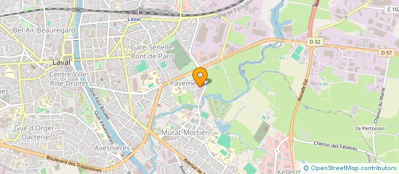 localisation de l'entreprise MONSIEUR KARAMBA GUIRASSY à LAVAL