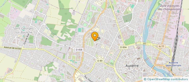 localisation de l'entreprise MONSIEUR KARAMBA SAVANE à AUXERRE