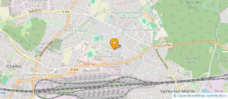 localisation de l'entreprise MONSIEUR KARAMOKO BAKAYOKO  CHELLES