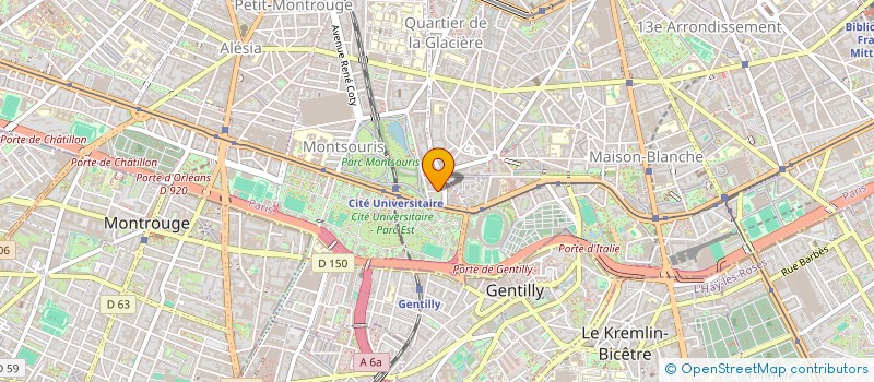 localisation de l'entreprise MONSIEUR KARAMOKO BAMBA  PARIS