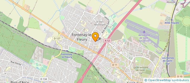localisation de l'entreprise MONSIEUR KARAMOKO GUIRASSY à FONTENAY-LE-FLEURY