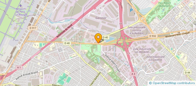 localisation de l'entreprise MONSIEUR KARAMOKO KARAMOKO  LE BLANC-MESNIL