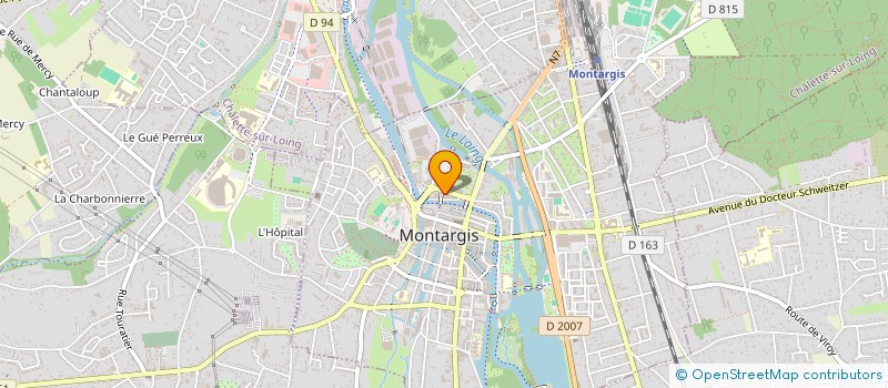 localisation de l'entreprise MONSIEUR KARAMOKO SOUMARE à CHALETTE-SUR-LOING