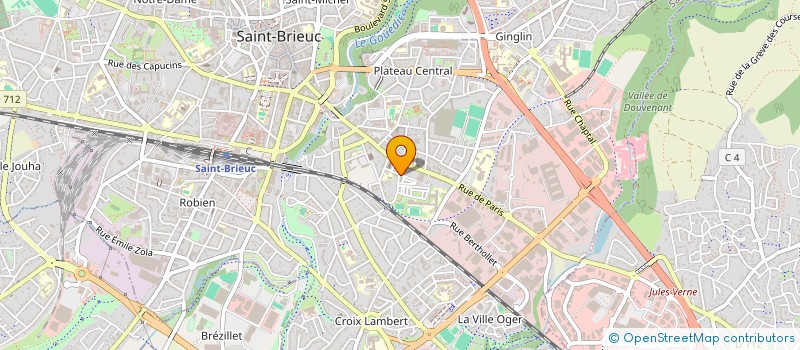 localisation de l'entreprise MONSIEUR KARAMOKOBA SANGARE  SAINT-BRIEUC