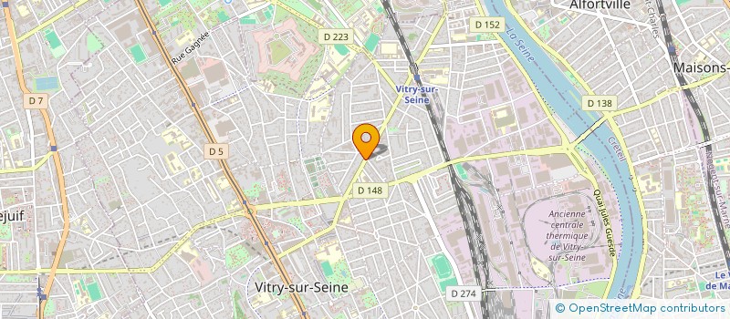 localisation de l'entreprise MONSIEUR KARAN KHALIFA DIABY à VITRY-SUR-SEINE