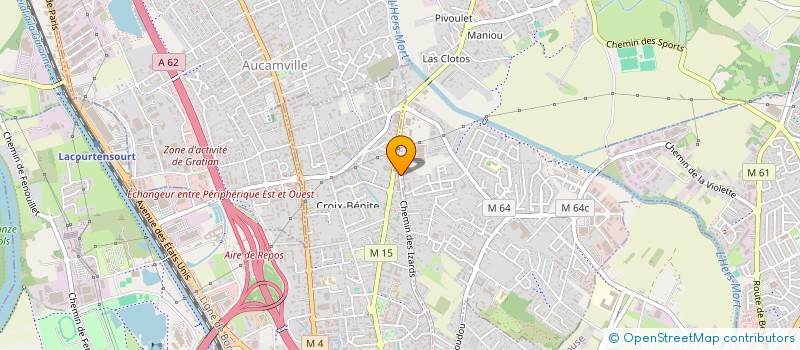 localisation de l'entreprise MONSIEUR KARAN RAMDIN à TOULOUSE