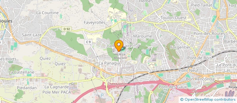 localisation de l'entreprise MONSIEUR KARAPET AMIRKHANYAN  TOULON