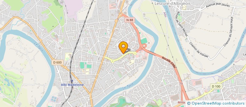 localisation de l'entreprise MONSIEUR KARAPET CHABOYAN à ALBI