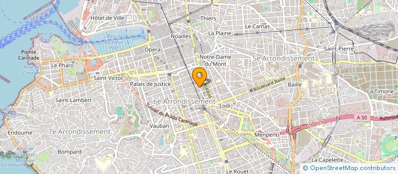 localisation de l'entreprise MONSIEUR KARAPET TERZIAN à MARSEILLE 6EME