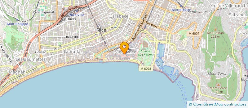 localisation de l'entreprise MONSIEUR KARE THAMSBORG à NICE