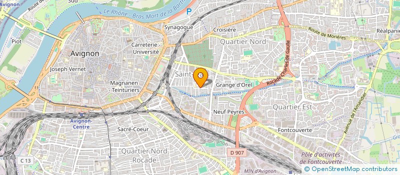 localisation de l'entreprise MONSIEUR KAREL HUSKA  AVIGNON