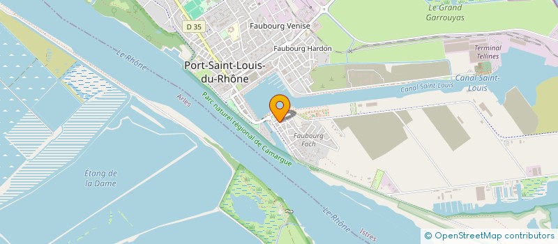 localisation de l'entreprise MONSIEUR KAREL KOZMA à PORT-SAINT-LOUIS-DU-RHONE