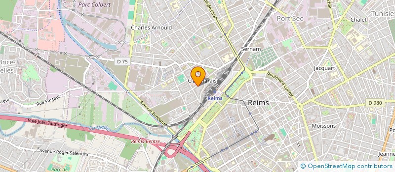 localisation de l'entreprise MONSIEUR KAREL LUSCAP  REIMS