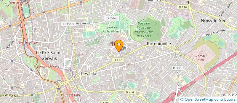 localisation de l'entreprise MONSIEUR KAREN ABRAMIAN à LES LILAS
