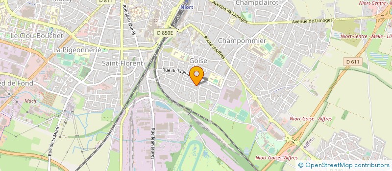 localisation de l'entreprise MONSIEUR KAREN ARAKELYAN  NIORT