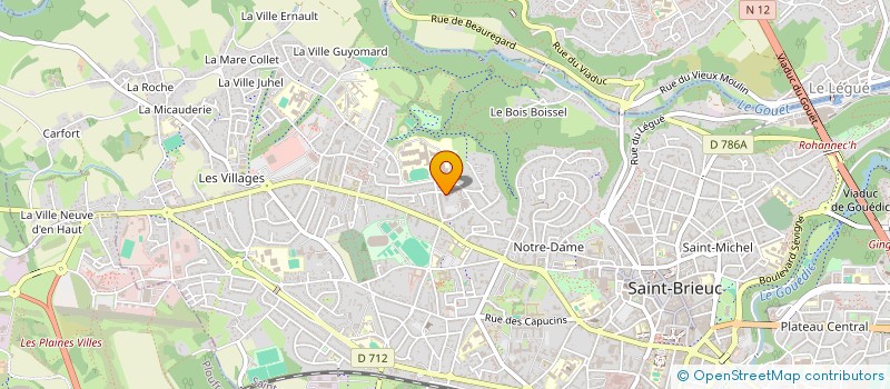 localisation de l'entreprise MONSIEUR KAREN AVAGYAN à SAINT-BRIEUC
