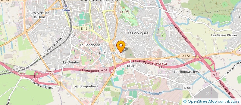 localisation de l'entreprise MONSIEUR KAREN GRIGORYAN  SALON-DE-PROVENCE