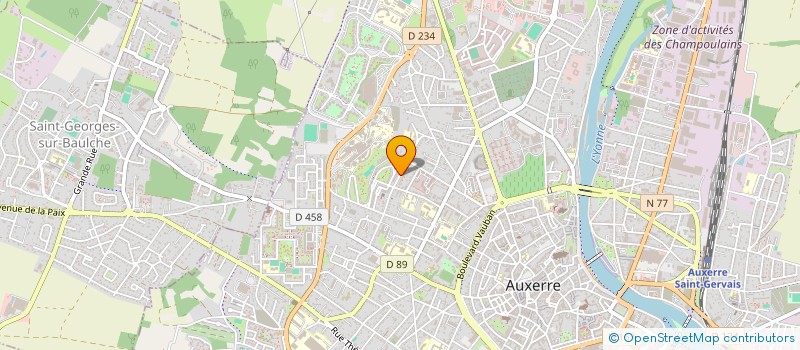 localisation de l'entreprise MONSIEUR KAREN HAKOBIAN à AUXERRE