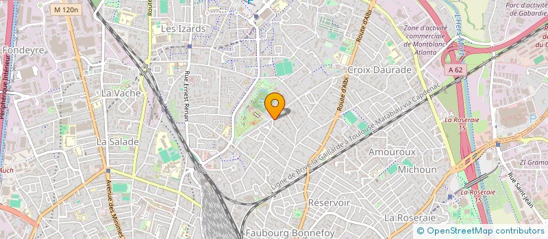 localisation de l'entreprise MONSIEUR KAREN HARUTYUNYAN  TOULOUSE