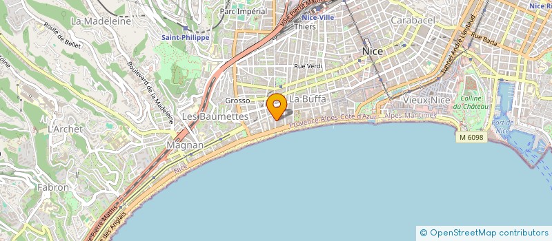 localisation de l'entreprise MONSIEUR KAREN HOVHANNISSIAN à NICE