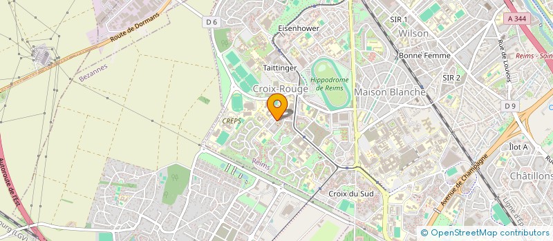 localisation de l'entreprise MONSIEUR KAREN MATEVOSIAN  REIMS