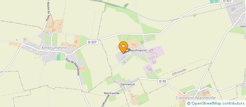 localisation de l'entreprise MONSIEUR KAREN MEULEMEESTER  OFFRANVILLE