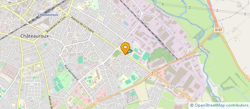 localisation de l'entreprise MONSIEUR KAREN OHANYAN à CHATEAUROUX